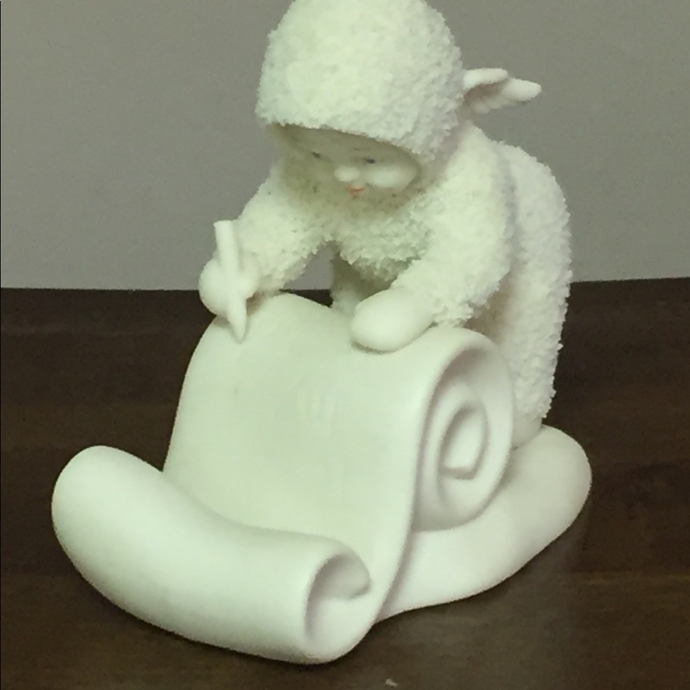 Snowbabies - Writing List To My Friend